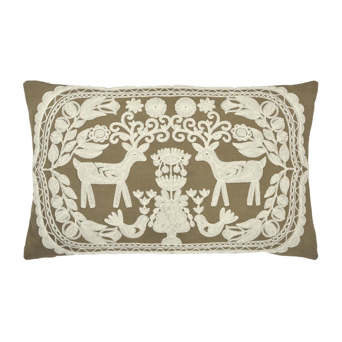 kussenhoes CARIBOU, taupe, 30x50 cm kussenhoes CARIBOU, taupe, 30x50 cm