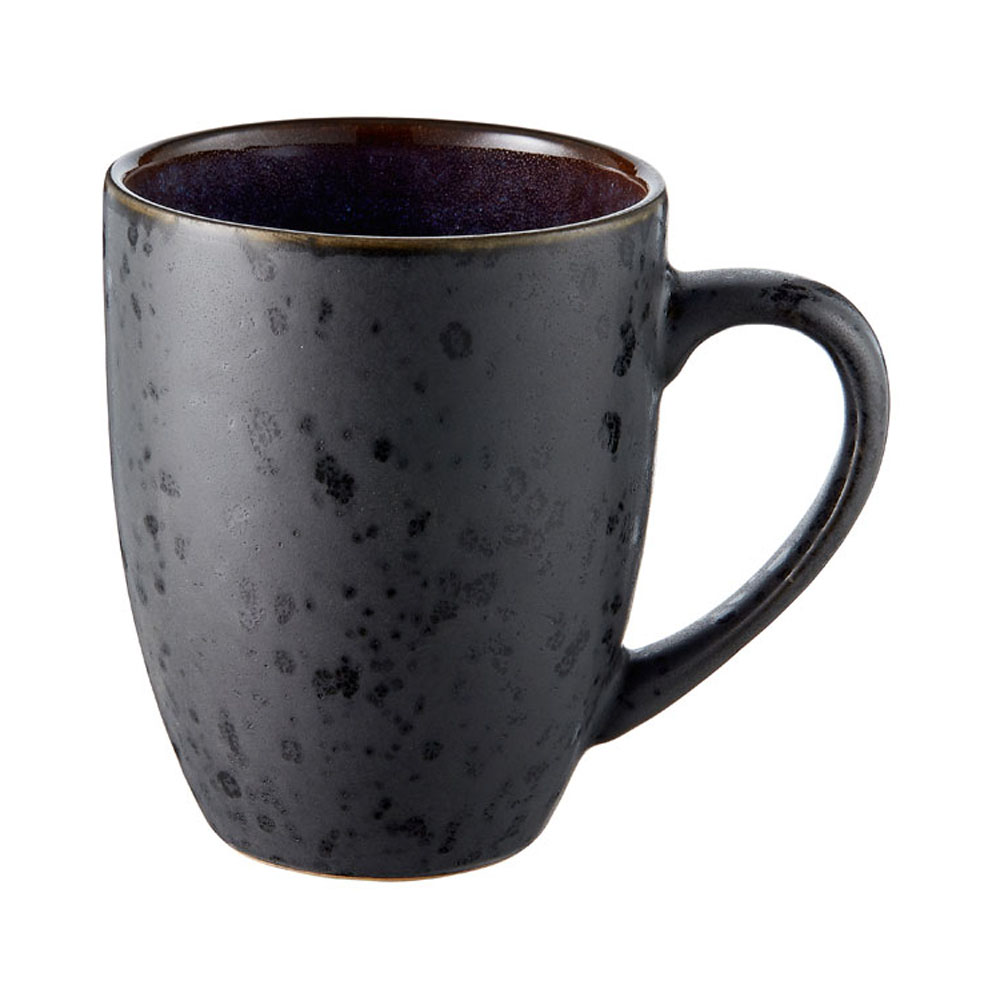 Becher, Steingut, 0,3 L, Farbe Schwarz Blau Becher, Steingut, 0,3 L, Farbe Schwarz Blau