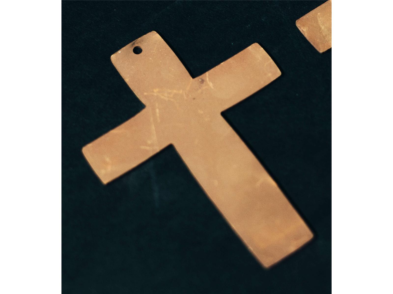 Kreuz, Edelrost Rost, 12x9 cm Kreuz, Edelrost Rost, 12x9 cm