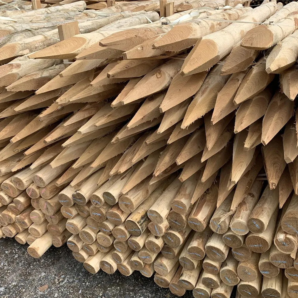 Pfähle aus Robinie 160 cm Länge, DM 6-8 cm Pfähle aus Robinie 160 cm Länge, DM 6-8 cm