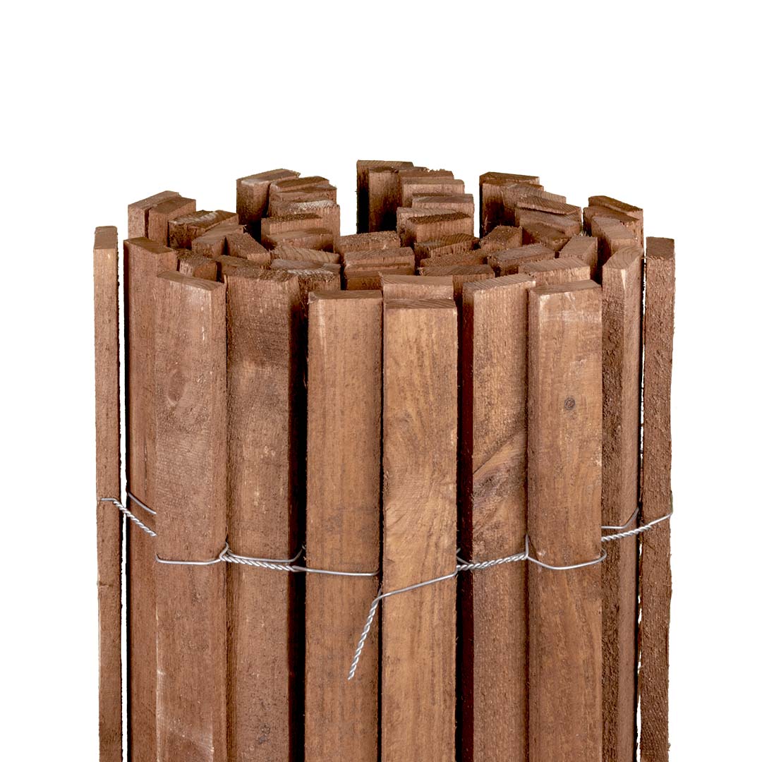 Baumschutz-/ Bissschutzzaun aus Fichte (imprägniert) - Länge 5 Meter, Höhe 120 cm, Lattenabstand ~6 cm Baumschutz-/ Bissschutzzaun aus Fichte (imprägniert) - Länge 5 Meter, Höhe 150 cm, Lattenabstand ~6 cm