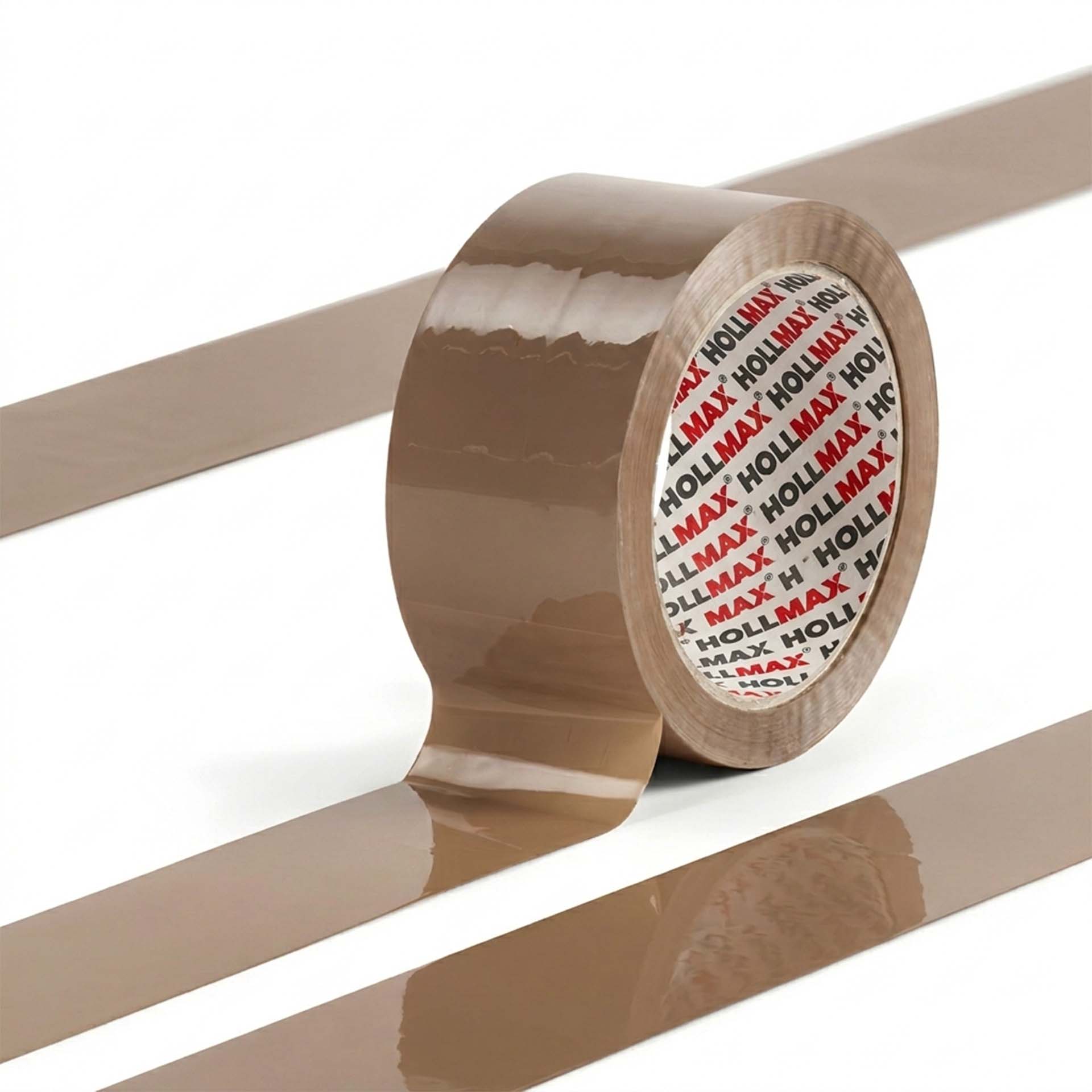 HOLLMAX Profi Paketband, Klebeband, 48 mm, 50 my, 100 m, Karton (36 Stück)