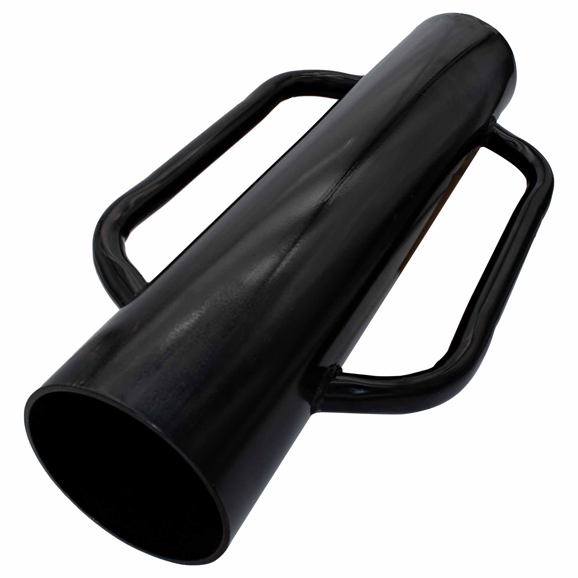 Post driver for fence posts and poles, 13.3 cm diameter, 60 cm height, black Post driver for fence posts and poles, 13.3 cm diameter, 60 cm height, black