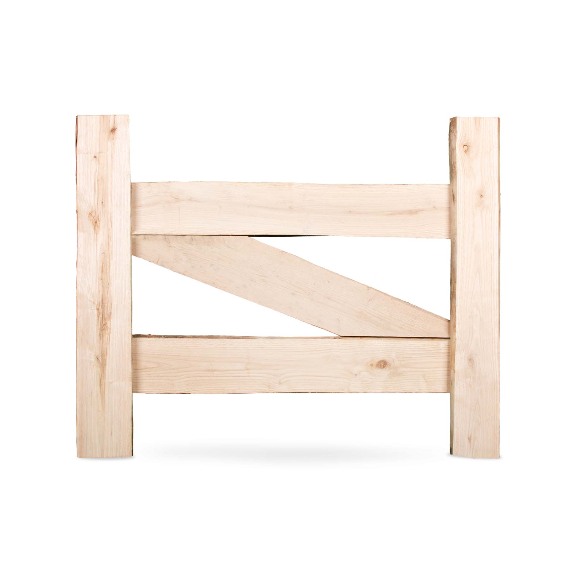 Feldtor/Weidetor (genagelte Ausführung), Edelkastanie B100 cm H80 cm Feldtor/Weidetor (genagelte Ausführung), Edelkastanie B100 cm H80 cm