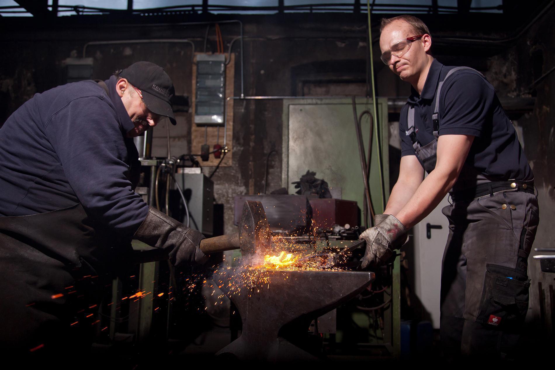 Krumpholz struikvork met essenhouten steel